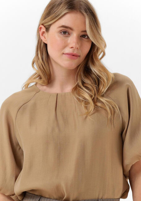 Camel BRUUNS BAZAAR Top ZARIA DONA BLOUSE - large