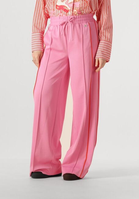 Roze POM AMSTERDAM Broeken/jumpsuits TRACKPANTS COLOURBLOCK CHEERING PINK - large
