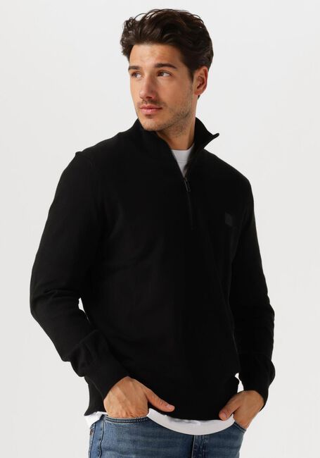 BOSS ORANGE Pull KANOBIX_S en noir - large