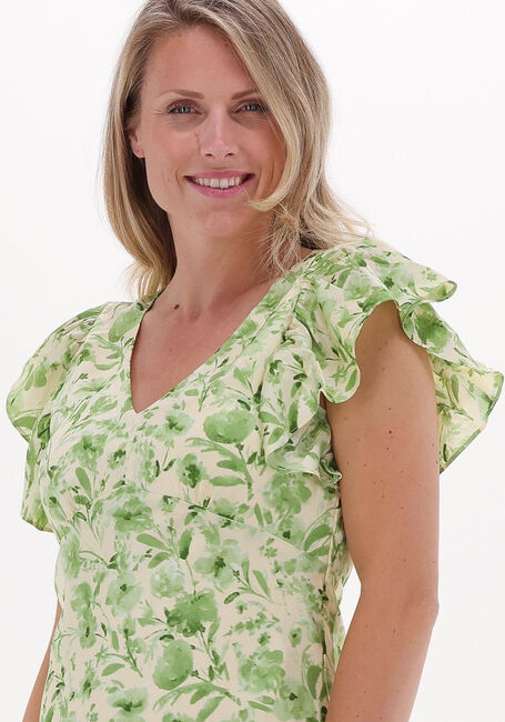 Groene NEO NOIR Midi jurk ZAHARA DRESS - large