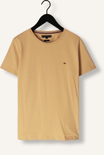 Khaki TOMMY HILFIGER T-shirt STRETCH SLIM FIT TEE Khaki TOMMY HILFIGER T-shirt STRETCH SLIM FIT TEE - large