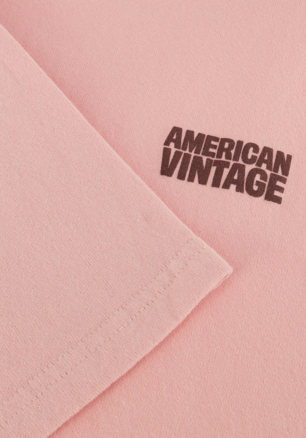 AMERICAN VINTAGE T-shirt YKOBOW en rose - large