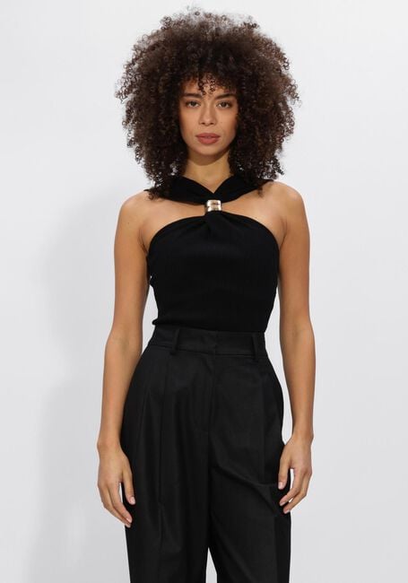 Zwarte NOTRE-V Top NV-HERLINA - large