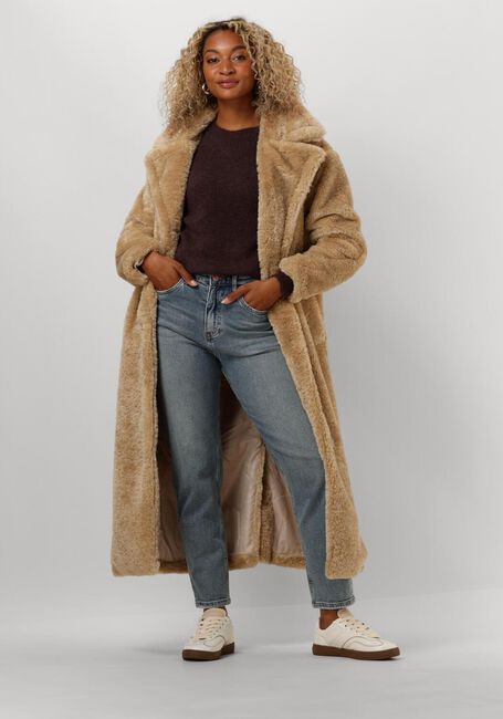 NOTRE-V Manteau en fausse fourrure NV-EDDIE Sable - large