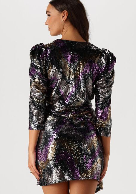 LOUIZON Mini robe DISCO en violet - large