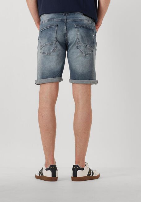 PURE PATH Pantalon courts THE MILES SLIM FIT DENIM SHORTS en bleu - large
