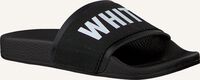Zwarte THE WHITE BRAND Badslippers ELASTIC MINIMAL KIDS Zwarte THE WHITE BRAND Badslippers ELASTIC MINIMAL KIDS - medium