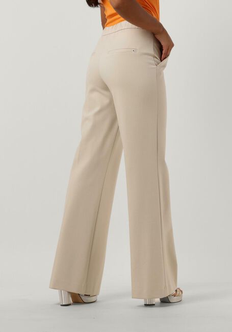 BEAUMONT Pantalon PANTS WIDE FLARE DOUBLE JERSEY en beige - large