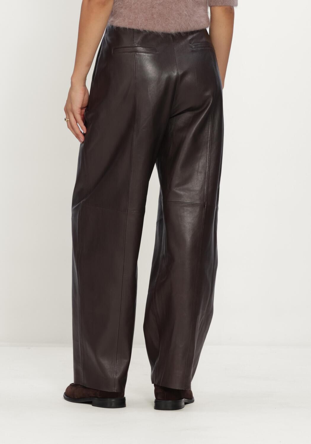 Bruine JANICE Broeken/jumpsuits BARREL BALTI - large