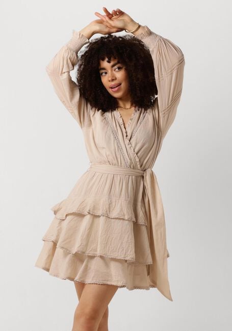 NEO NOIR Mini robe ADA S VOILE DRESS Sable - large