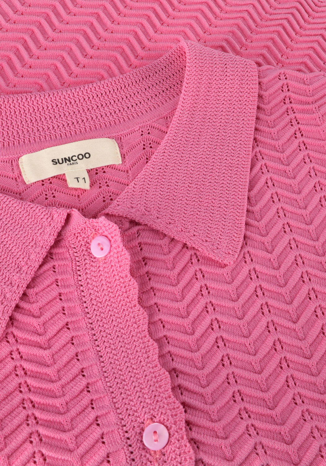 SUNCOO T-shirt GIBLIS en rose - large