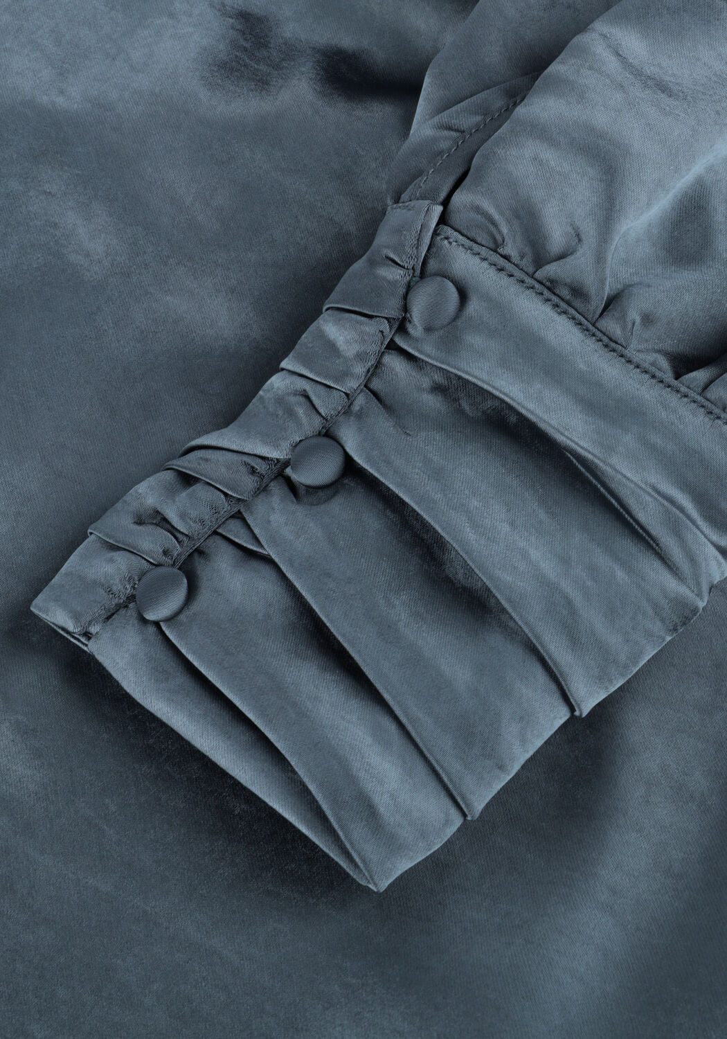 NOTRE-V Robe midi NV-DORISSA SATIN DRESS en bleu - large