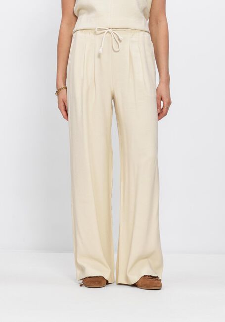 BY-BAR Pantalon large JAXX PANTS &Eacute;cru - large