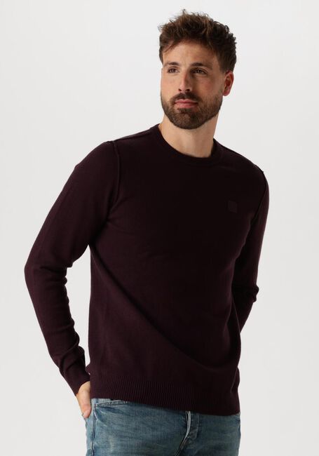 BUTCHER OF BLUE Pull CLIFDEN CREW en violet - large