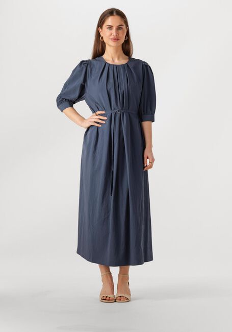 Grijze WITHBLACK Maxi jurk WBLADDISON 3/4 SLEEVE DRESS - large