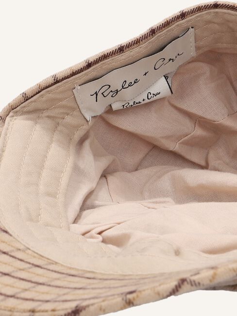 Beige RYLEE + CRU Pet CAPTAIN HAT Beige RYLEE + CRU Pet CAPTAIN HAT - large