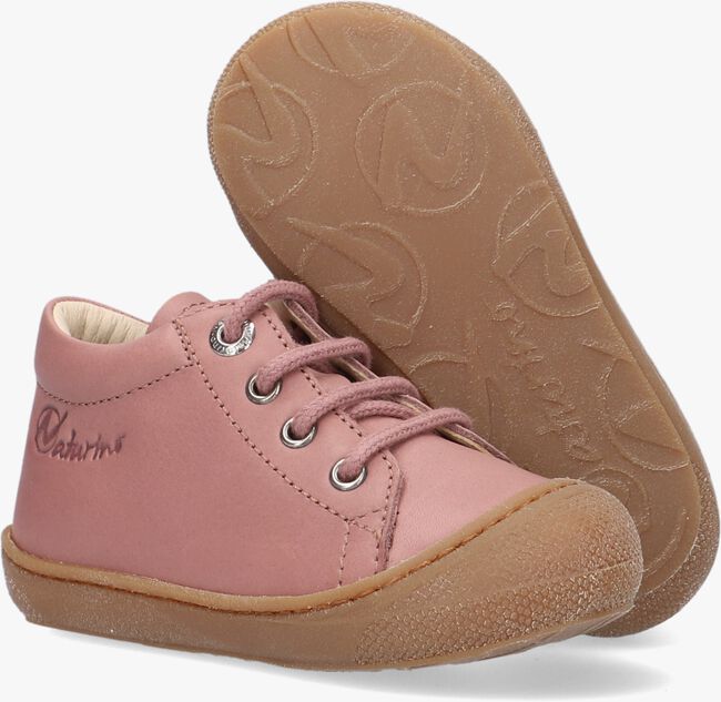 NATURINO COCOON Chaussures bébé en rose - large