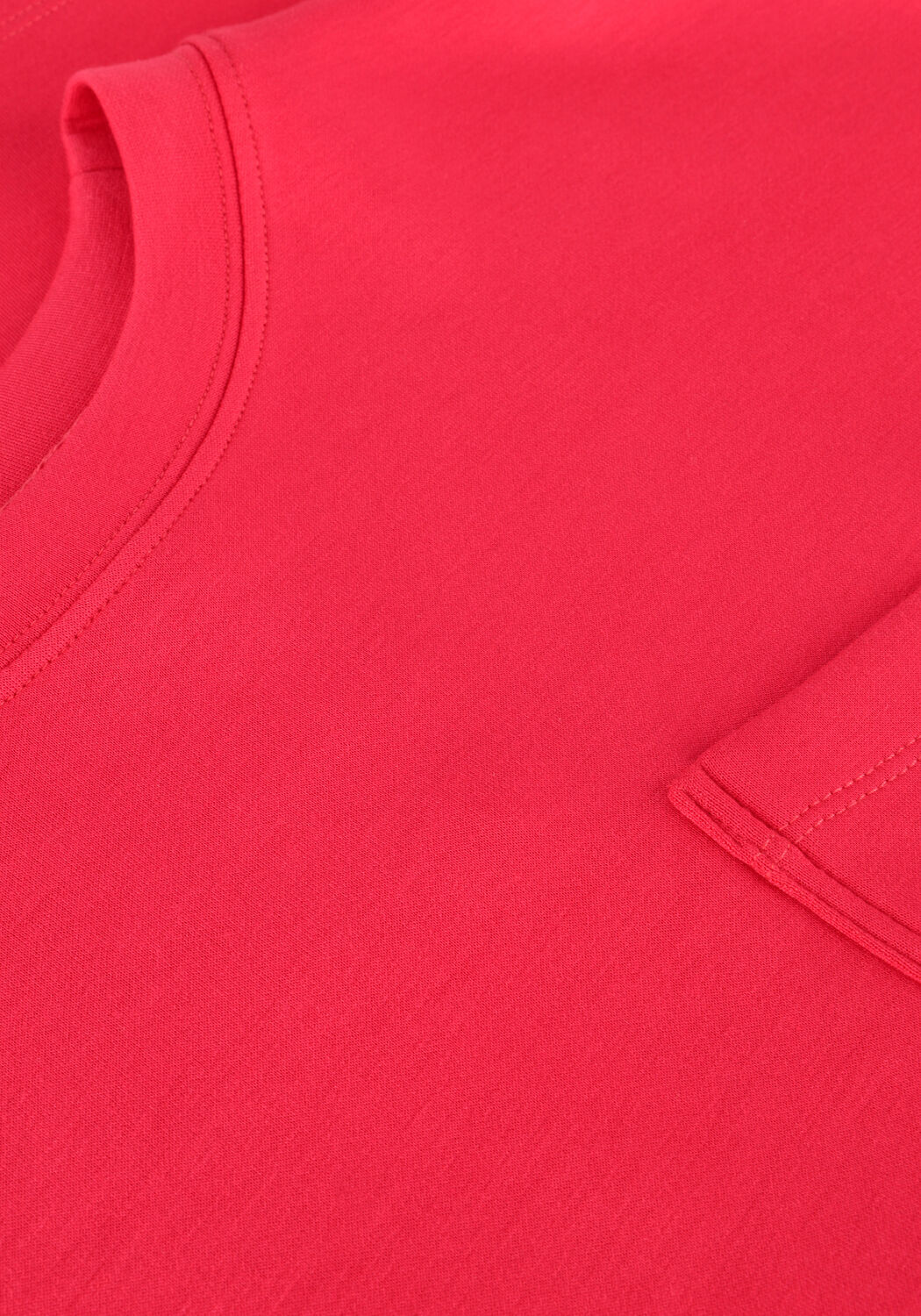 Rode MSCH COPENHAGEN Top MSCHHARISSA IMA Q SS SWEATSHIRT - large