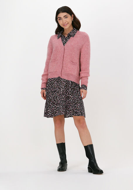 CO'COUTURE Gilet LEONA V-KNIT CARDIGAN en rose - large