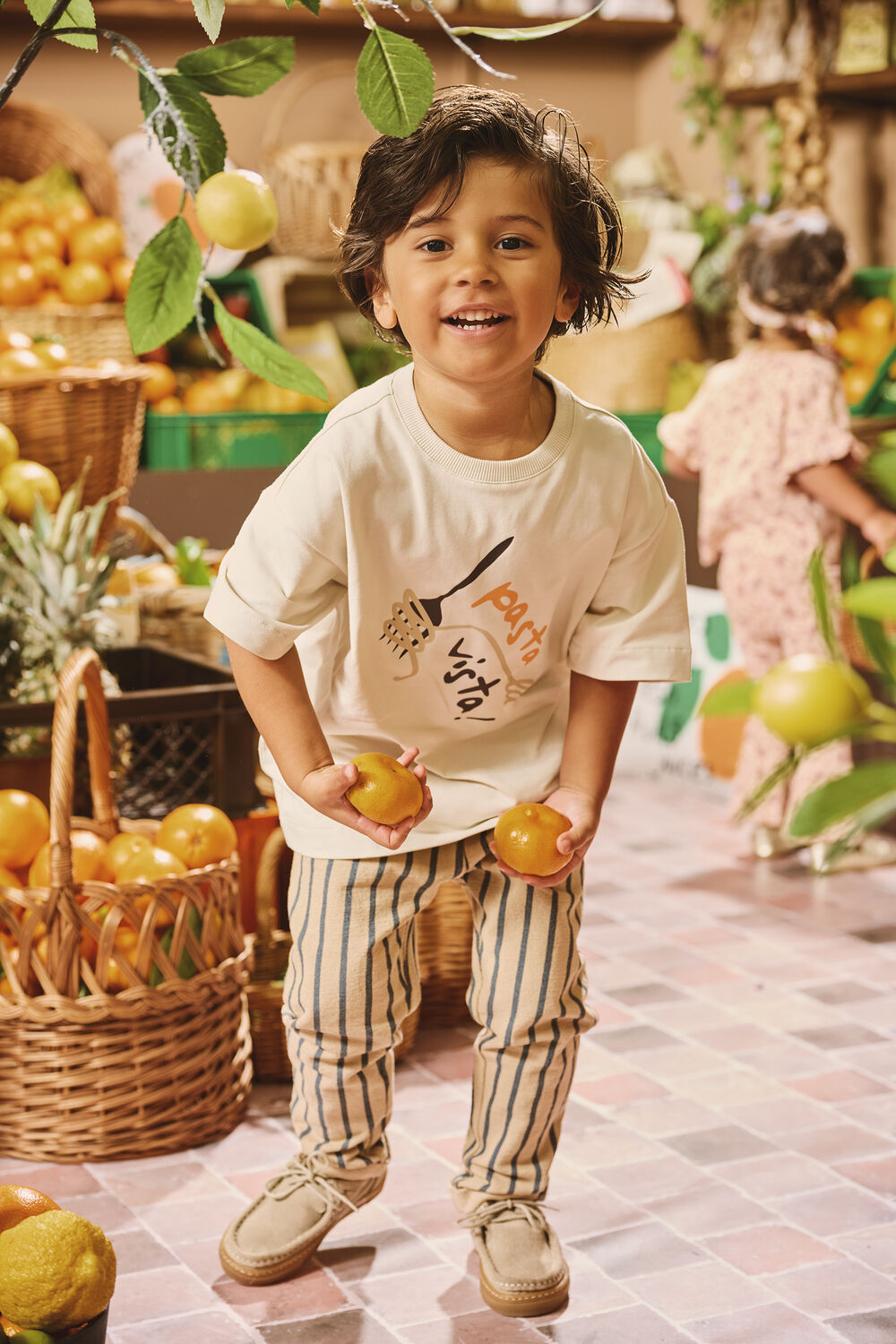 Beige Z8 Pantalon MAURIZIO - large