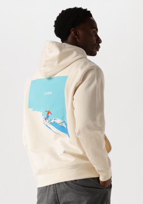 STRØM Clothing Pull HOODIES en beige - large