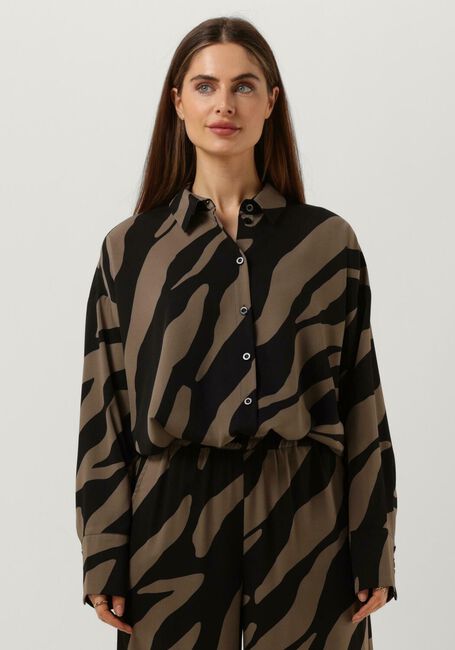 Zwarte GESTUZ  BOTHILDEGZ LS SHIRT - large