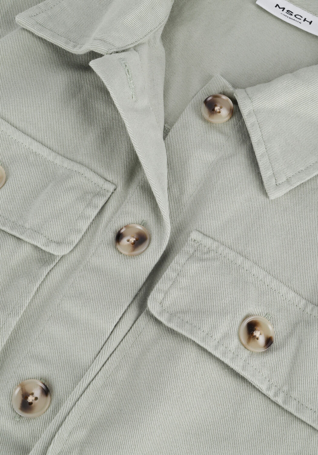 MSCH COPENHAGEN Gilet JOLINA WAISTCOAT en vert - large