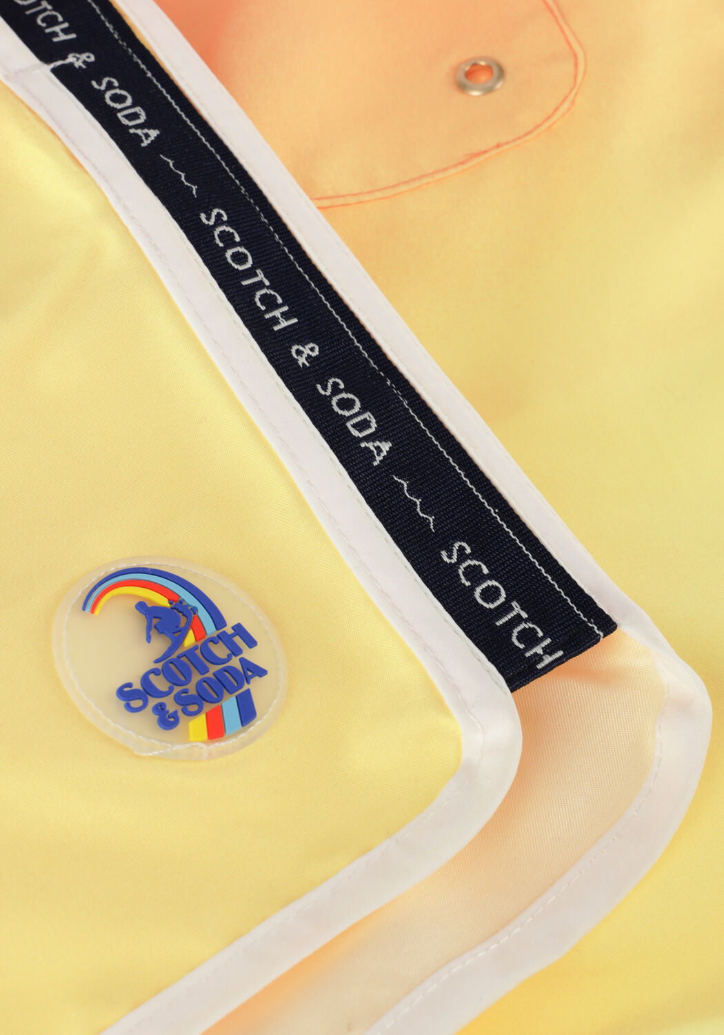 Gele SCOTCH & SODA Zwemkleding MAGIC SWIMSHORTS - large