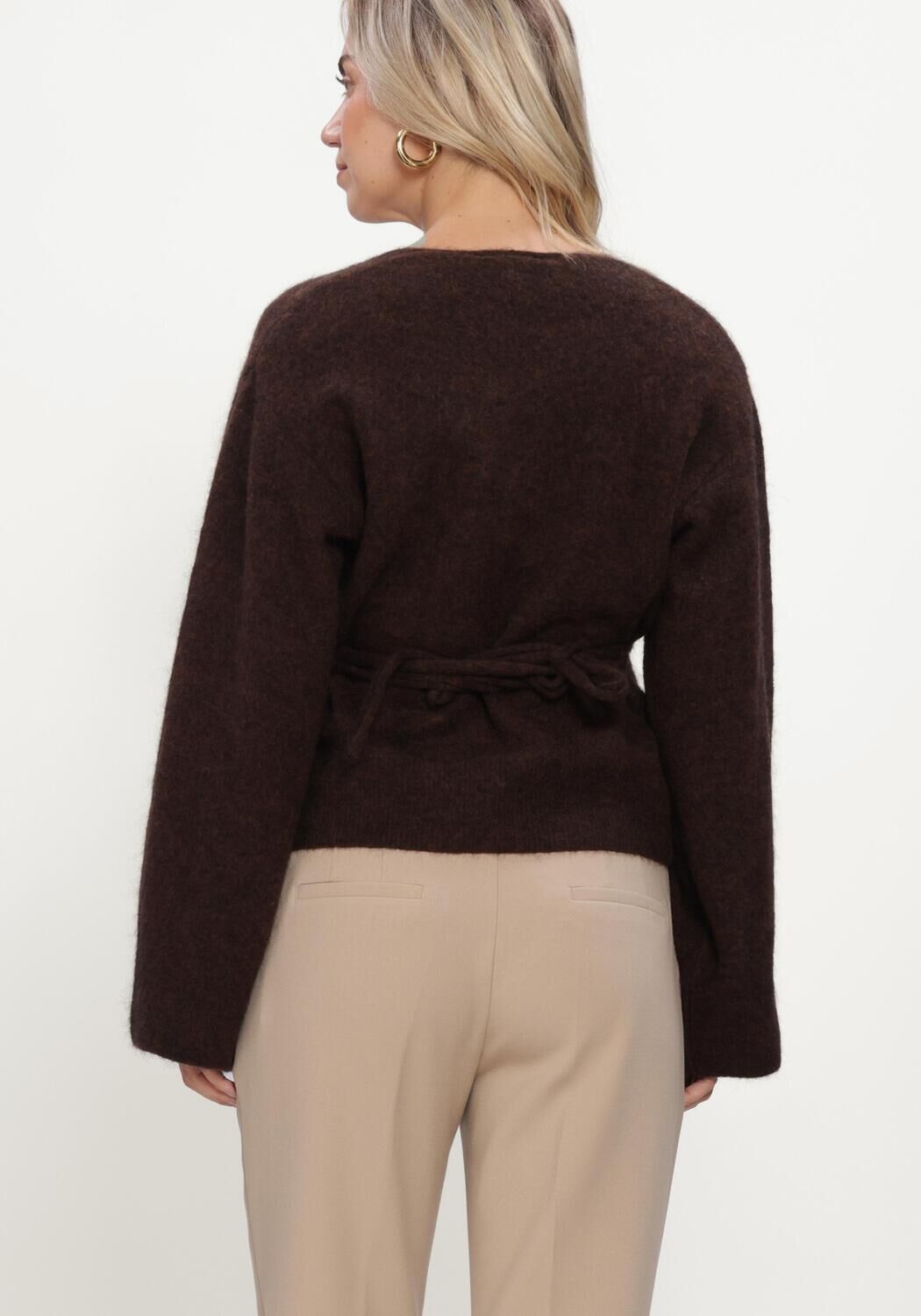 LINA LOCCHI Pull LL-BERIT en marron - large