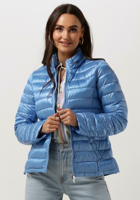 BEAUMONT Veste matelassé DOWN RIBTAPE JACKET en bleu - large