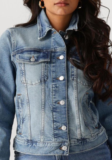 TOMMY JEANS Veste en jean CLASSIC TRUCKER JACKET AI8113 Bleu clair - large