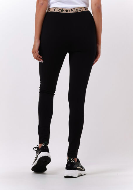 Zwarte CALVIN KLEIN Legging LOGO ELASTIC MILANO LEGGINGS - large