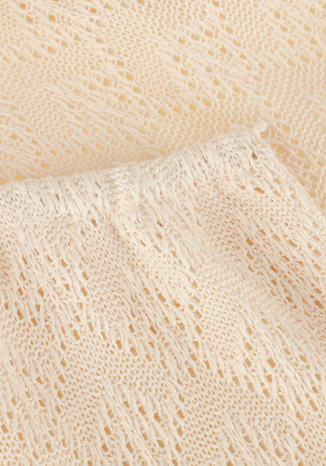 LIKE FLO Haut CASSIE ONE SHOULDER TOP &Eacute;cru - large