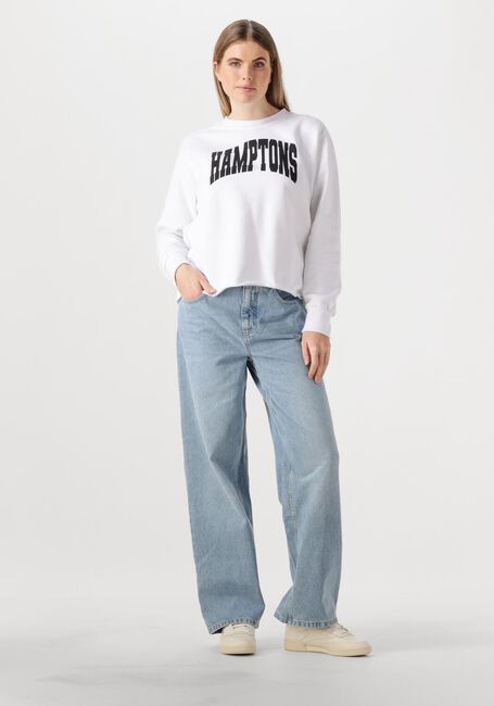 PENN & INK Chandail SWEATER PRINT en blanc - large