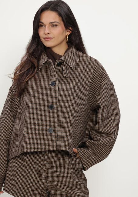 GRACE & MILA Jack COAT en marron - large