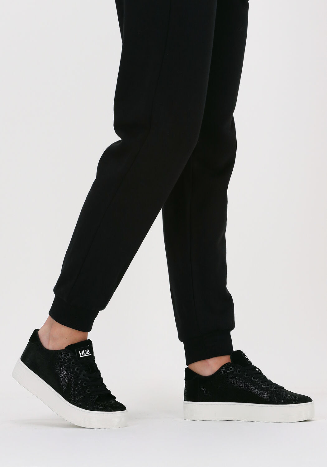 Zwarte HUB Sneakers HOOK W PLATEAU - large