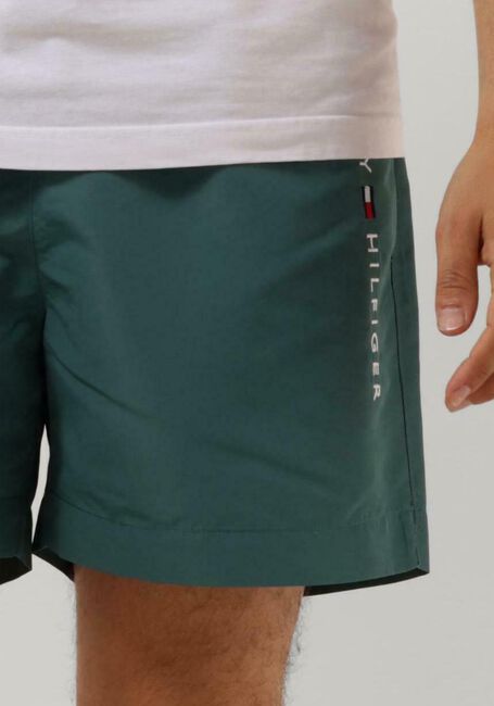 Donkergroene TOMMY HILFIGER UNDERWEAR Zwembroeken MEDIUM DRAWSTRING - large