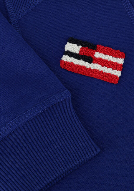 TOMMY HILFIGER Pull HILFIGER FLAG RELAXED SWEATSHIRT en bleu - large