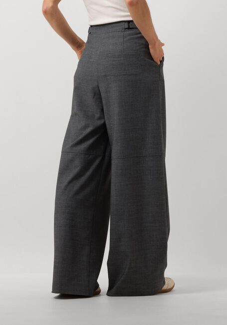 OBJECT Pantalon large OBJLESLI HW LO WIDE PANTS en gris - large
