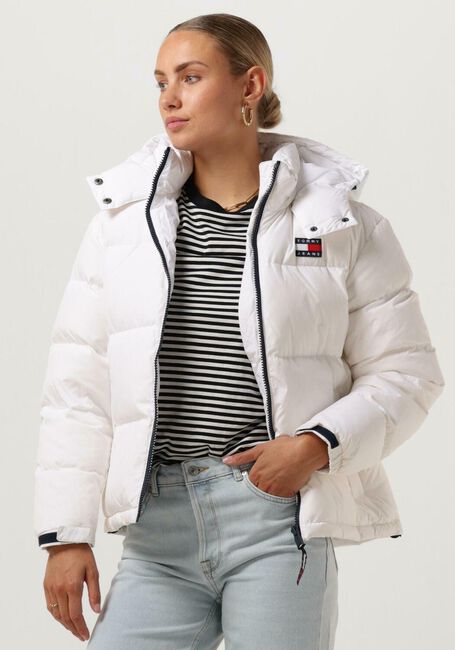 TOMMY JEANS Veste matelassé TJW ALASKA PUFFER en blanc - large