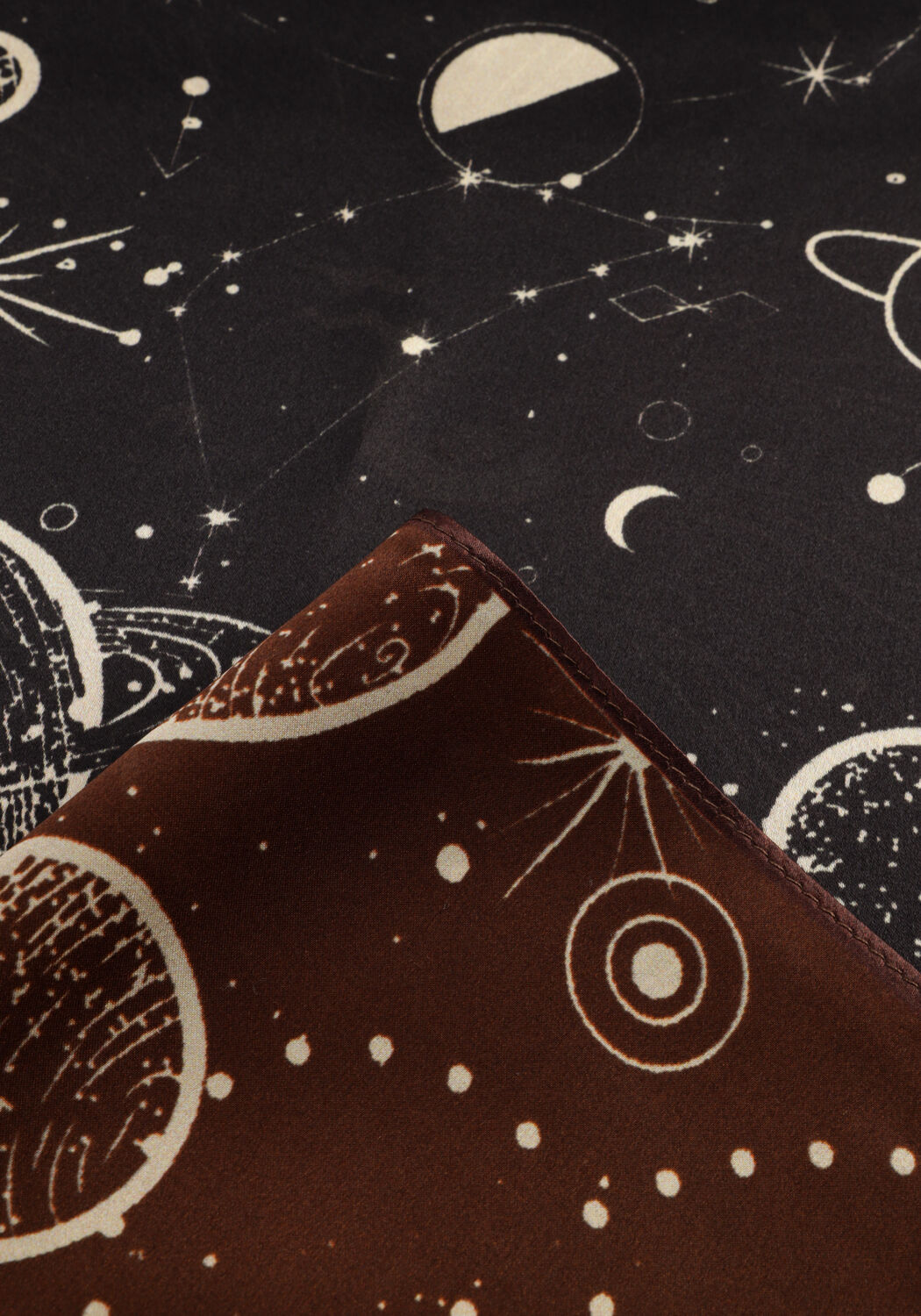 Bruine NOTRE-V Sjaal ZAYA - large