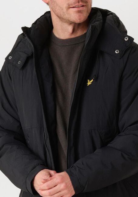 Zwarte LYLE & SCOTT Jack PADDED PUFFER JACKET - large