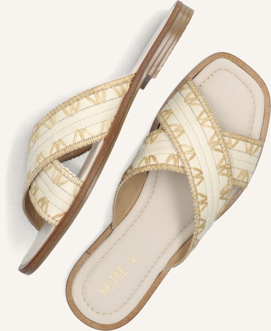 Beige NOTRE-V Slippers 23172 Beige NOTRE-V Slippers 23172 - large