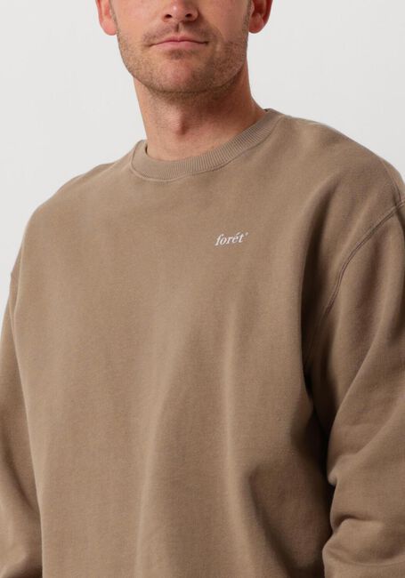 FORÉT Pull STILL SWEATSHIRT en taupe - large