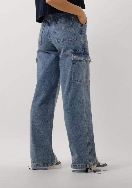 TOMMY JEANS Wide jeans CLAIRE HGH WD UTILITY CH4039 en bleu - large