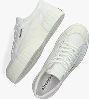 Witte SUPERGA Lage sneakers 2631 STR. PLATFORM W-W - medium