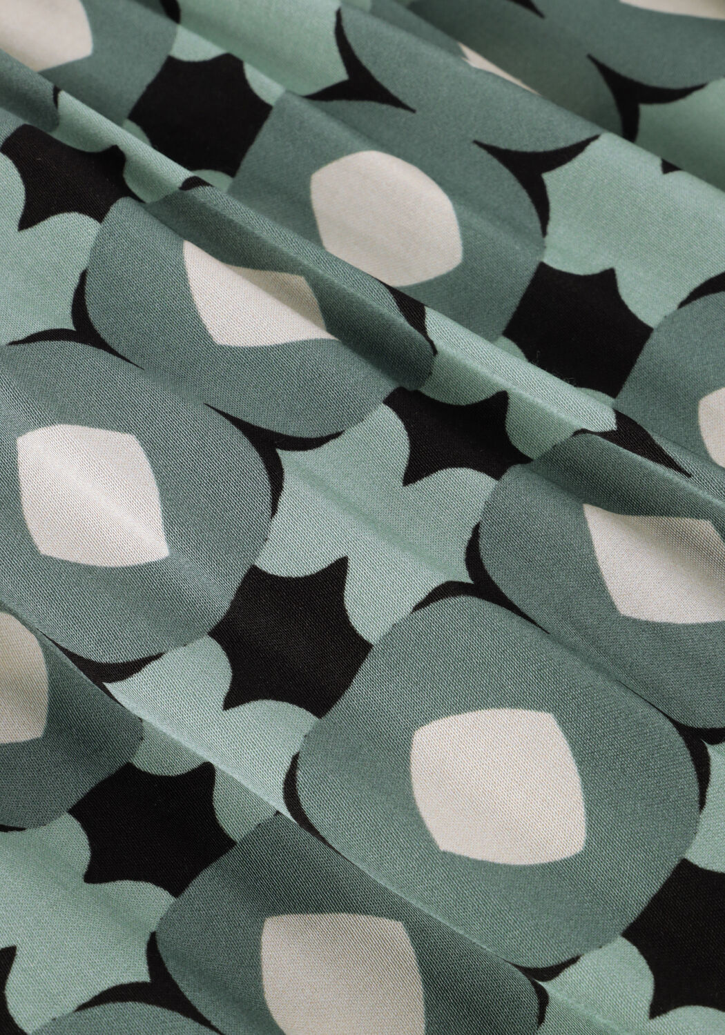 Groene STUDIO ANNELOES  Lorina circle blouse - large