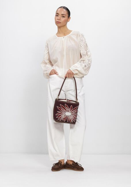 Gebroken wit DANTE6  ULALA EMBROIDERED BLOUSE - large