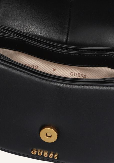 Zwarte GUESS  KUBA MINI CROSSBODY FLAP Zwarte GUESS  KUBA MINI CROSSBODY FLAP - large