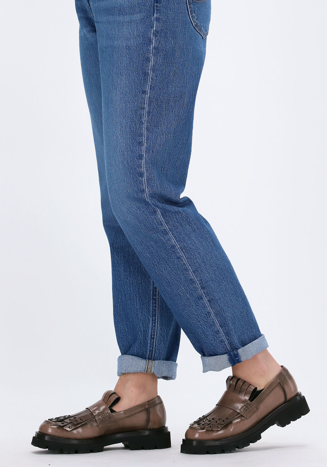 Taupe LAURA BELLARIVA Loafers 7109A - large